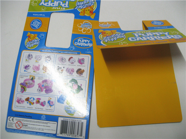 Children articles blister cardboard